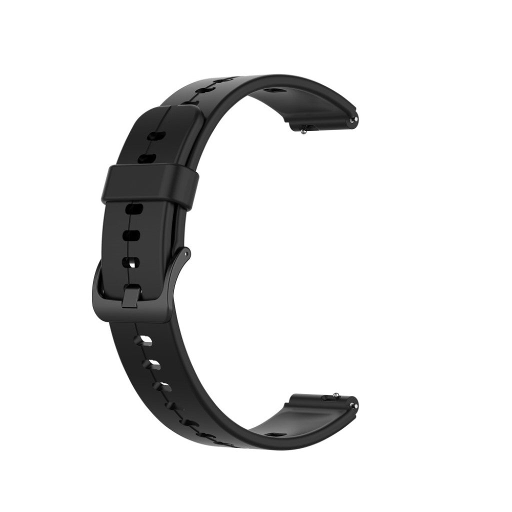 Fint Huawei TalkBand B6 / Huawei TalkBand B3 Silikone Rem - Sort#serie_1