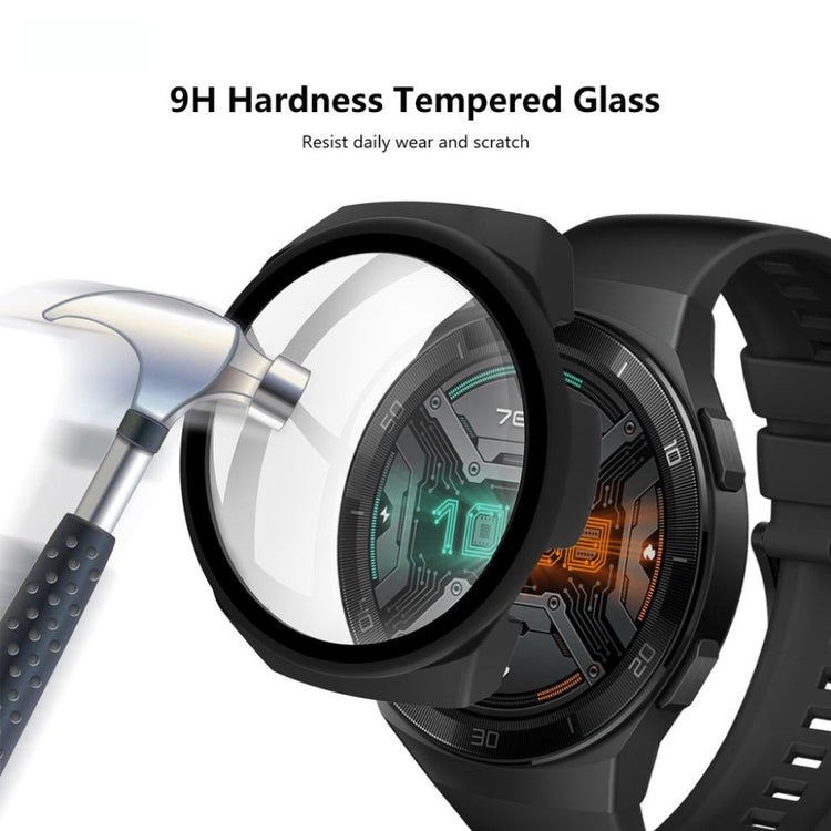 Fed Huawei Watch GT2e 46mm Silikone Cover - Sort#serie_1