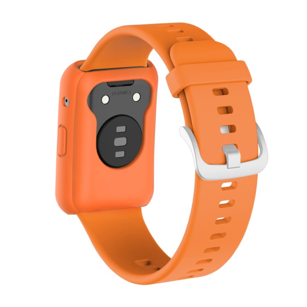 Flot Huawei Watch Fit Silikone Cover - Orange#serie_2