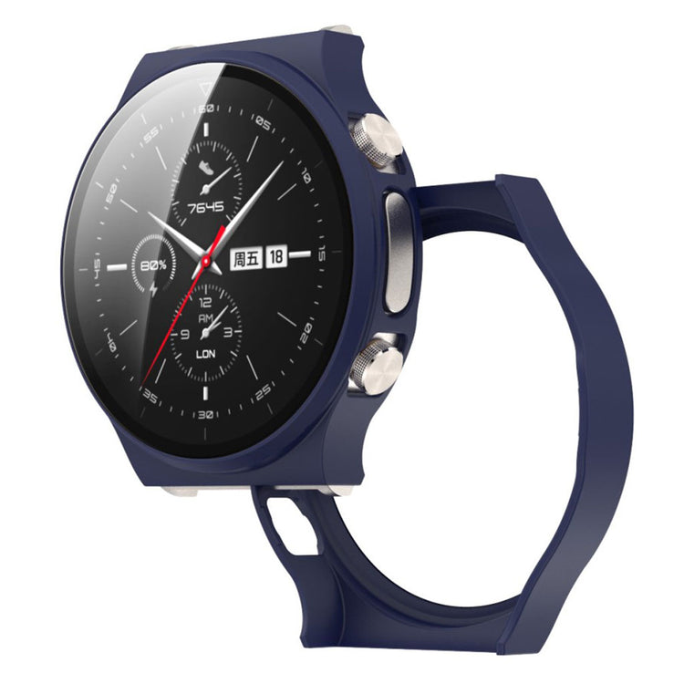 Godt Huawei Watch GT 2 Pro Plastik og Glas Cover - Blå#serie_7