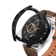 Superbe coque Huawei Watch GT 3 (46mm) avec protection d'écran en plastique et verre trempé.