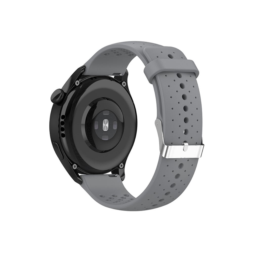Mega sejt Universal Huawei Silikone Rem - Sølv#serie_5