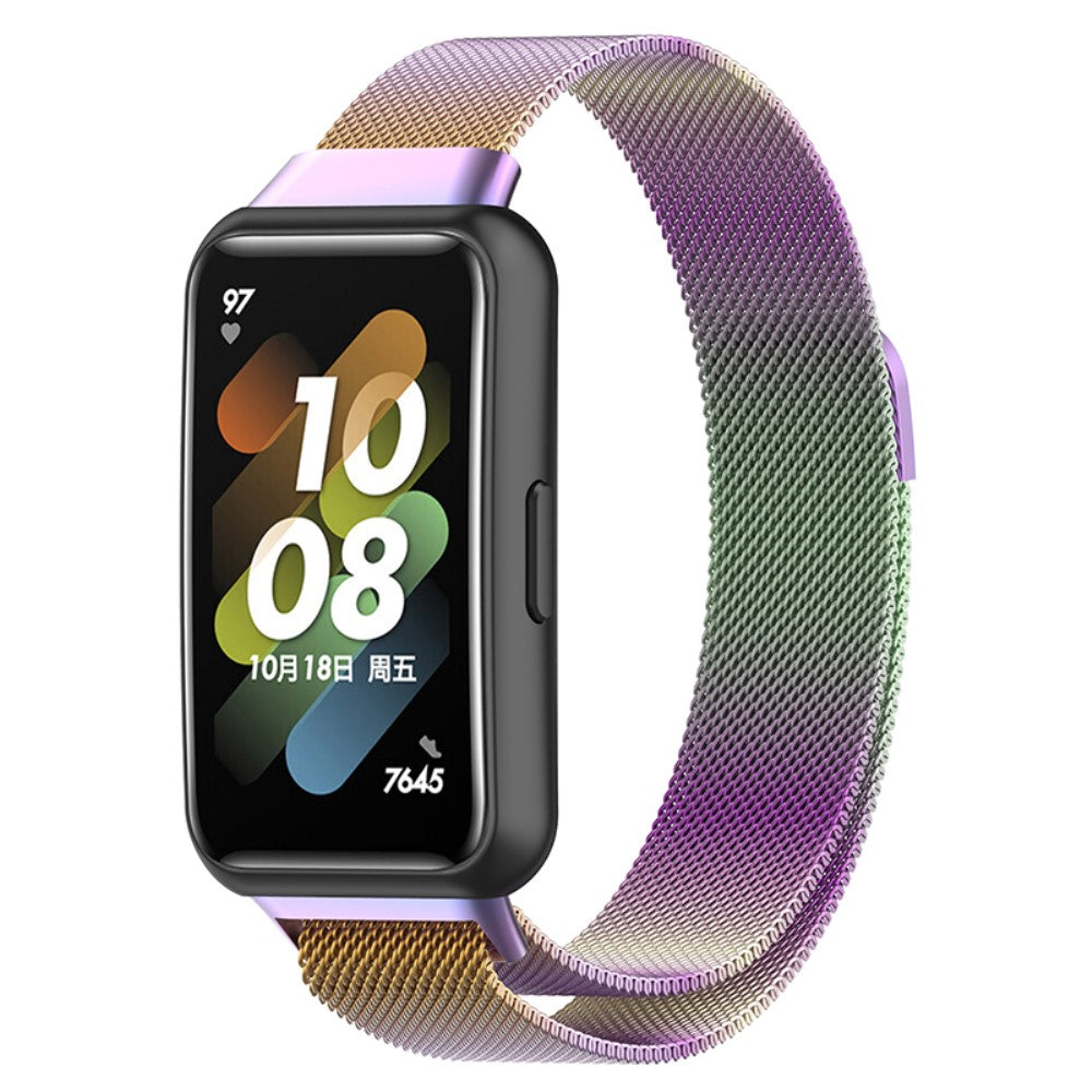 Vildt nydelig Huawei Band 7 Metal Rem - Flerfarvet#serie_5