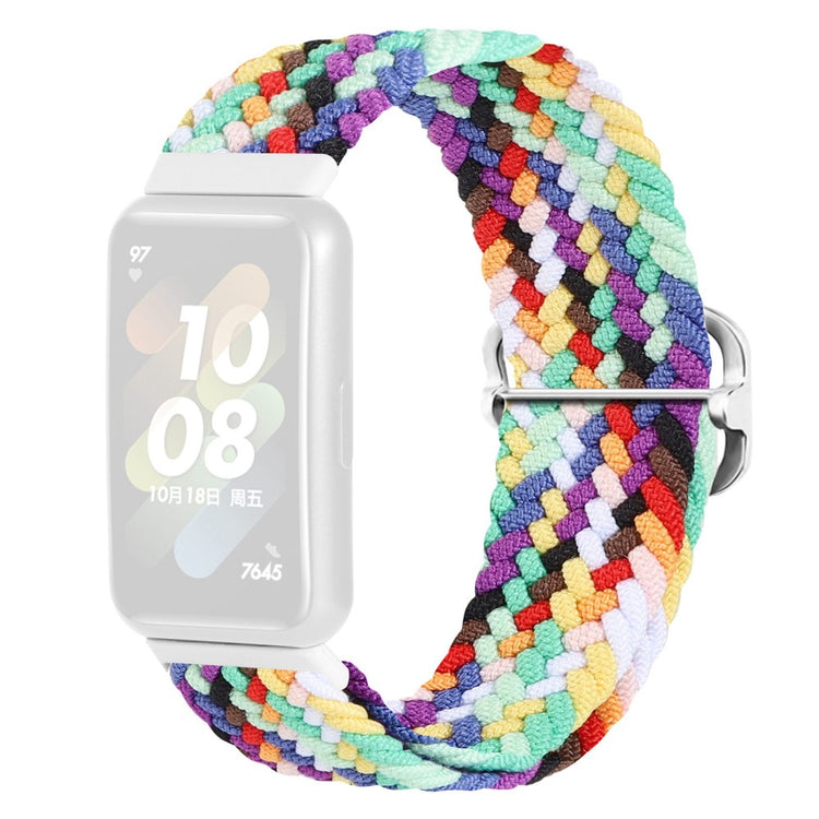 Rigtigt godt Huawei Band 7 Nylon Rem - Flerfarvet#serie_6