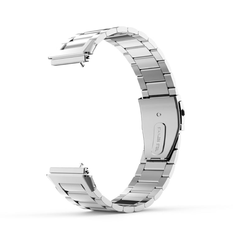 Super slidstærk Huawei Band 7 Metal Rem - Sølv#serie_035