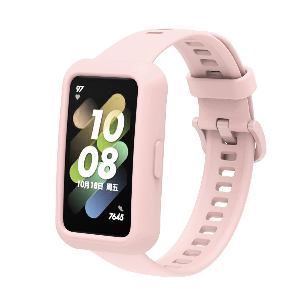 Flot Huawei Band 7 Silikone Cover - Pink#serie_4