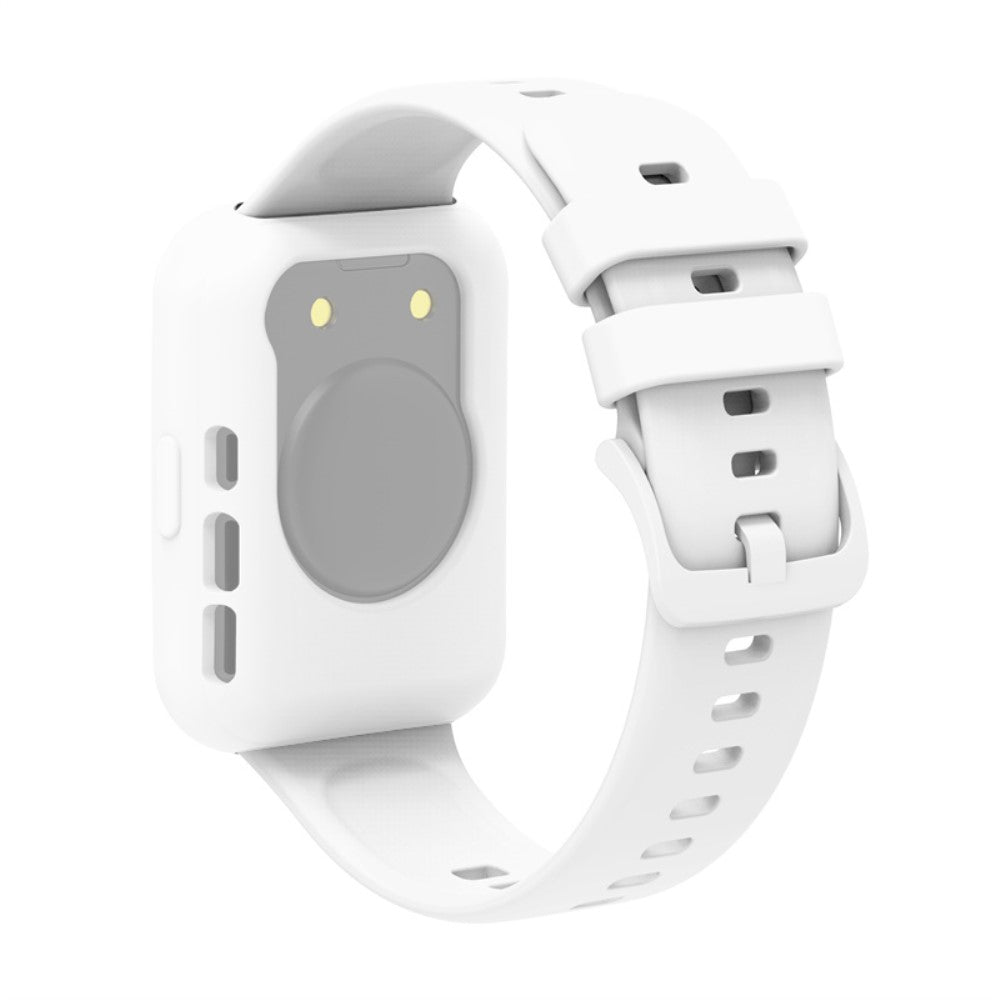 Huawei Watch Fit 2  Silikone Bumper  - Hvid#serie_1
