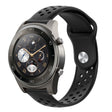 Remarquablement durable, le bracelet en silicone de la Huawei Watch 2 Pro.