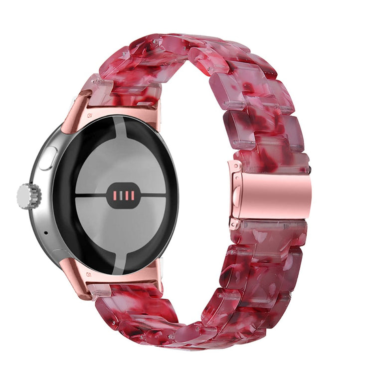 Meget nydelig Google Pixel Watch Plastik Rem - Pink#serie_23