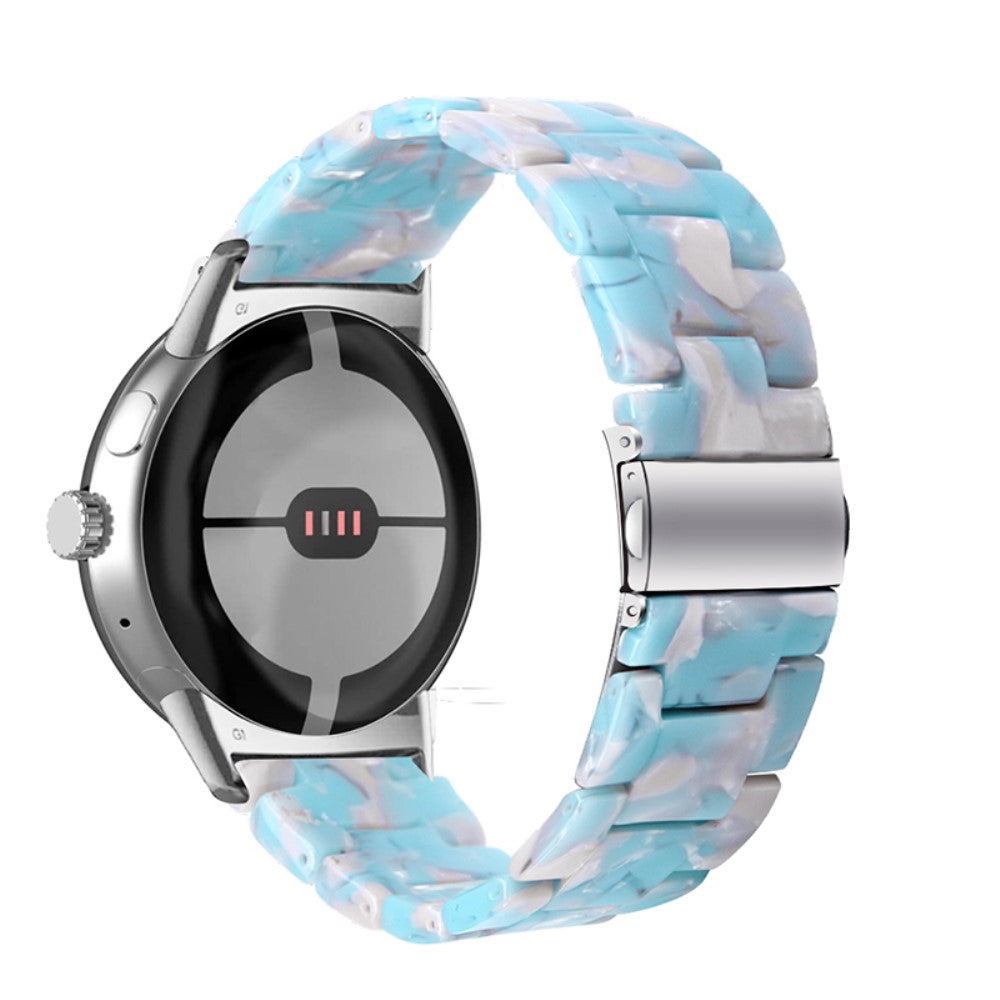 Meget nydelig Google Pixel Watch Plastik Rem - Blå#serie_24