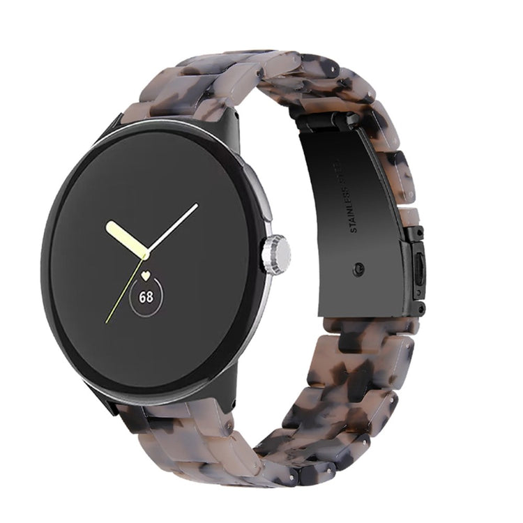 Meget nydelig Google Pixel Watch Plastik Rem - Sølv#serie_4