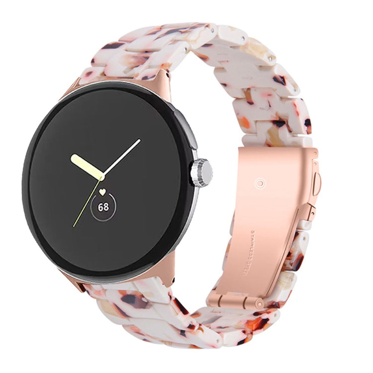 Meget nydelig Google Pixel Watch Plastik Rem - Brun#serie_6