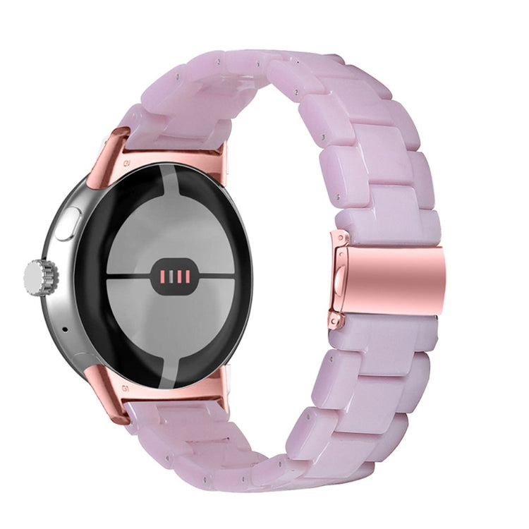 Meget nydelig Google Pixel Watch Plastik Rem - Lilla#serie_8