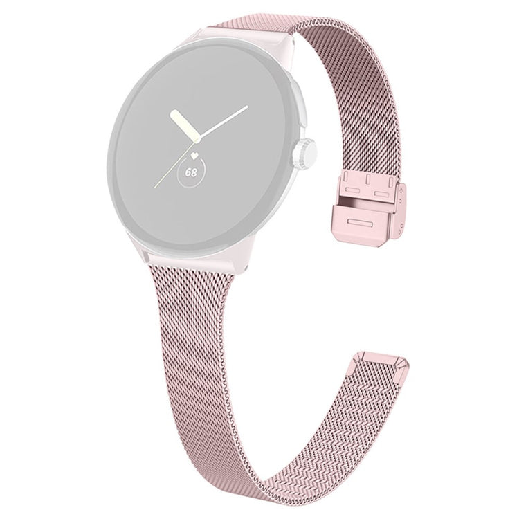 Mega komfortabel Google Pixel Watch Metal Rem - Pink#serie_1