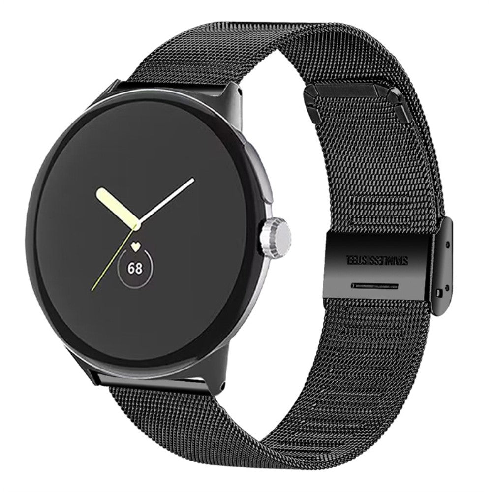 Mega kønt Google Pixel Watch Metal Rem - Sort#serie_2