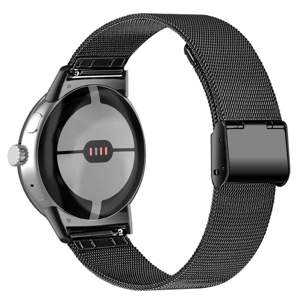 Mega kønt Google Pixel Watch Metal Rem - Sort#serie_2