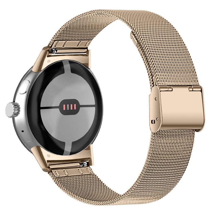 Mega kønt Google Pixel Watch Metal Rem - Guld#serie_6