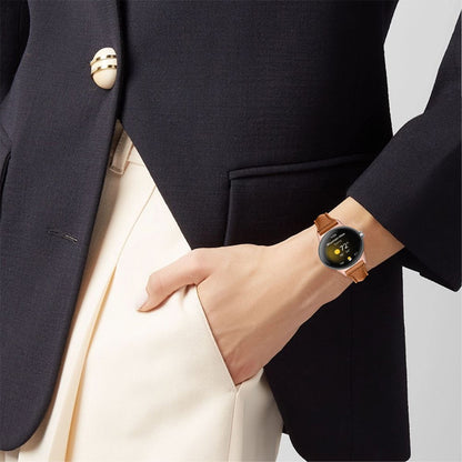 Meget fint Google Pixel Watch Ægte læder Rem - Brun#serie_15