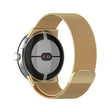 Remarquable bracelet en métal pour la montre Google Pixel Watch.