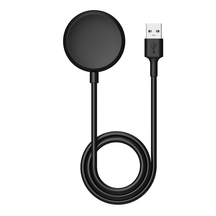 1m Plastik Google Pixel Watch Magnetisk  USB Kabel Til Opladnings Dock - Sort#serie_1