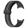 Très soigné, le bracelet en silicone de la montre Google Pixel Watch.