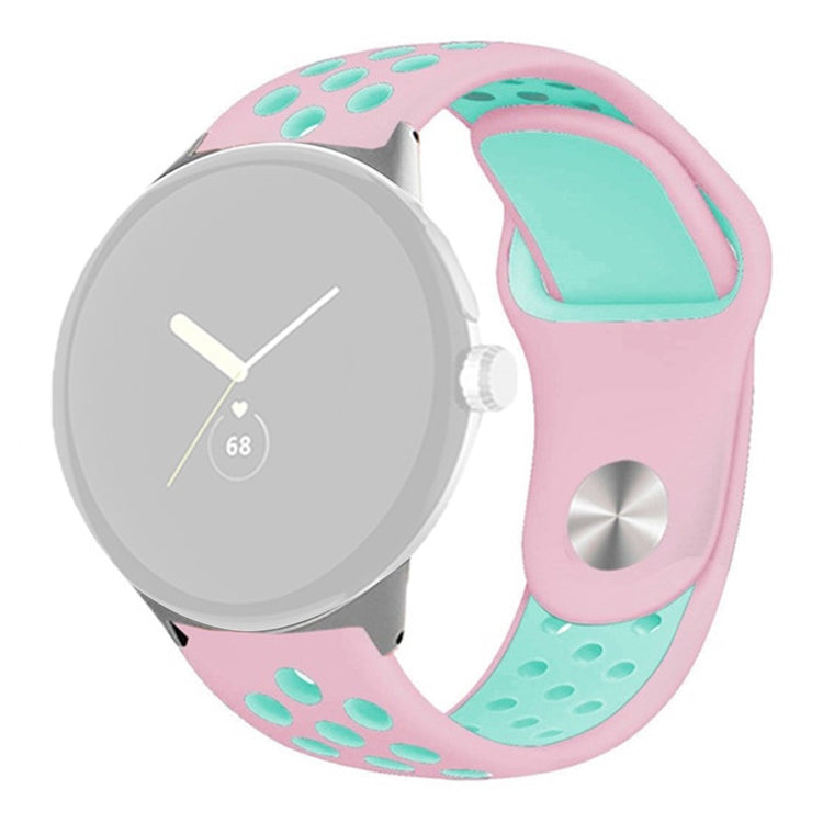 Fortrinligt Google Pixel Watch Silikone Rem - Pink#serie_5