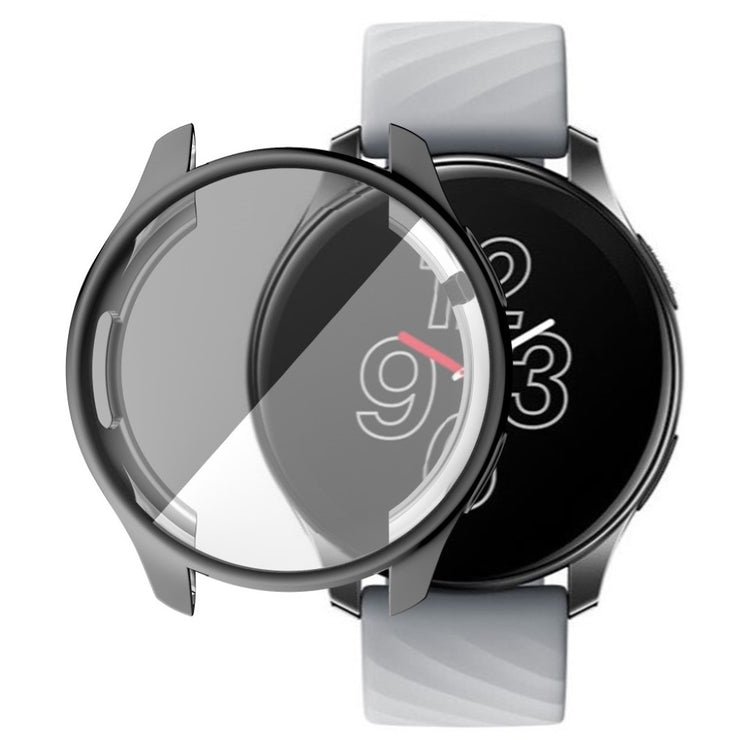 Mega Fed OnePlus Watch Silikone Cover - Sort#serie_1