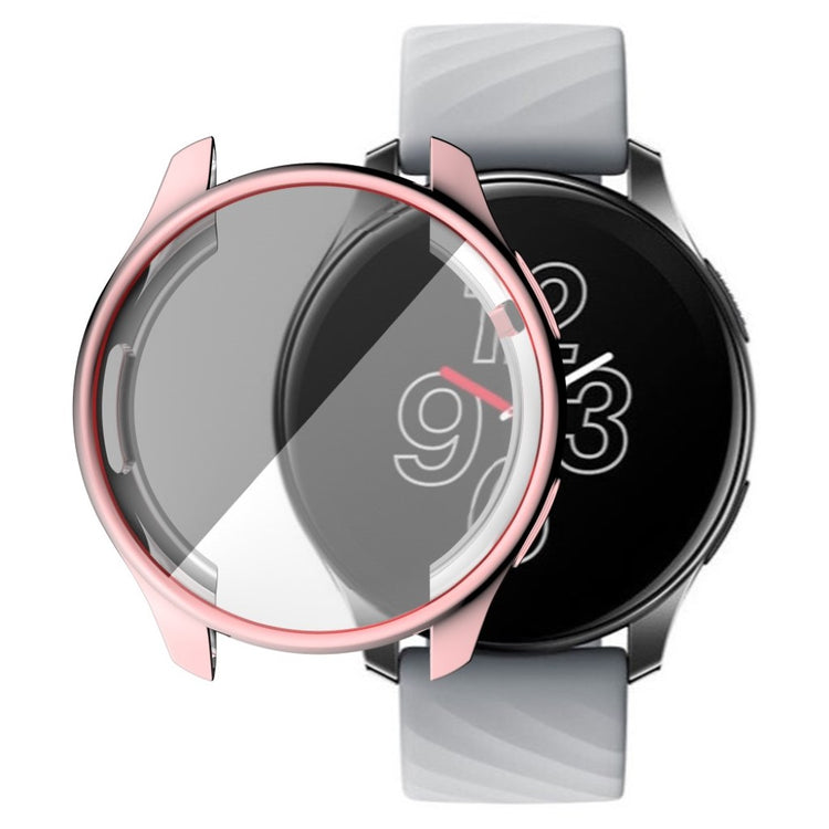 Meget Flot OnePlus Watch Silikone Cover - Pink#serie_1