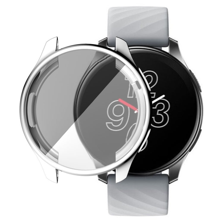 Meget Flot OnePlus Watch Silikone Cover - Sølv#serie_5