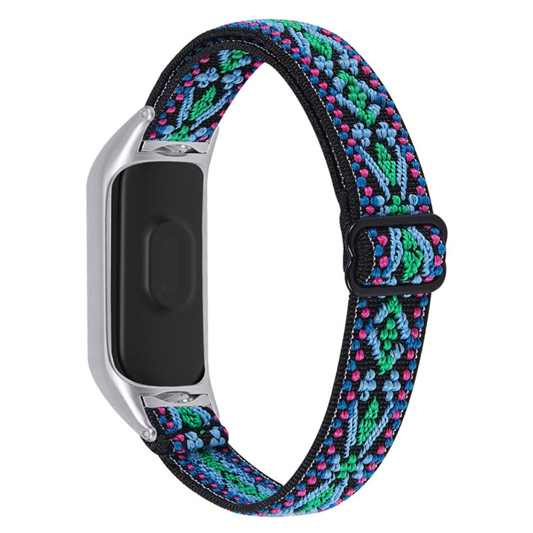 Stilren Xiaomi Mi Smart Band 6 / Xiaomi Mi Band 5 Nylon Rem - Flerfarvet#serie_5