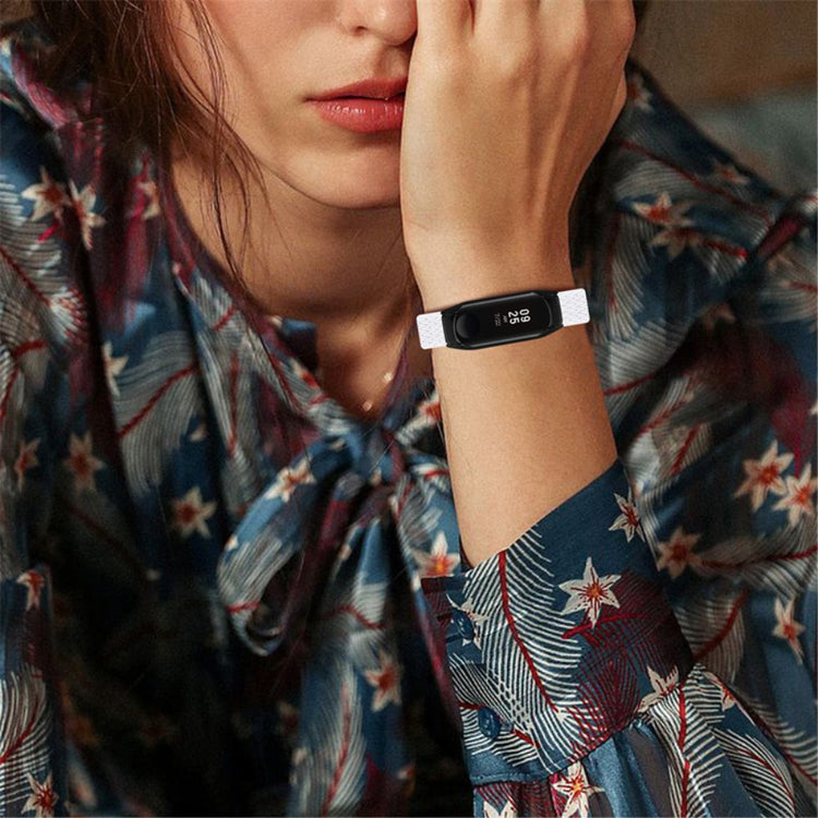 Godt Xiaomi Mi Smart Band 6 / Xiaomi Mi Band 5 Stof Urrem - Hvid#serie_9