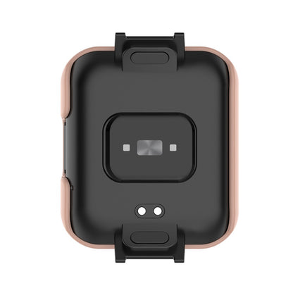 Super Fed Xiaomi Redmi Watch 2 Cover med Skærmbeskytter i Plastik og Hærdet Glas - Pink#serie_5