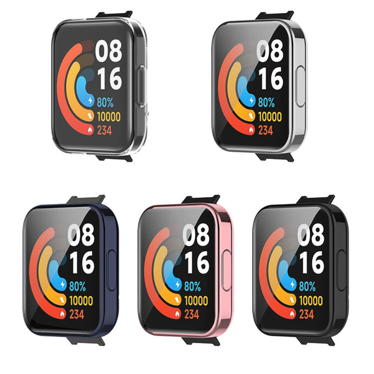 Super Godt Xiaomi Redmi Watch 2 Lite Silikone Cover - Sort#serie_5