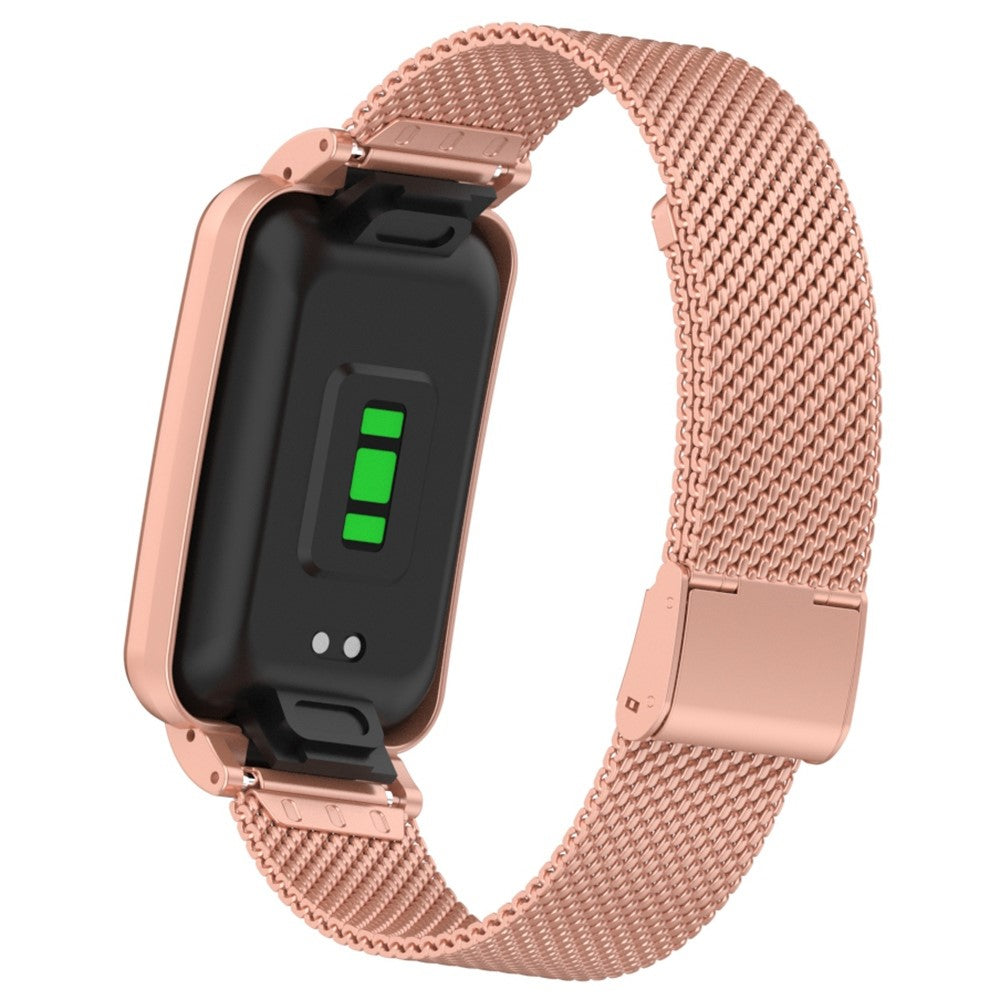 Rigtigt skøn Xiaomi Mi Band 7 Pro Metal Urrem - Pink#serie_10