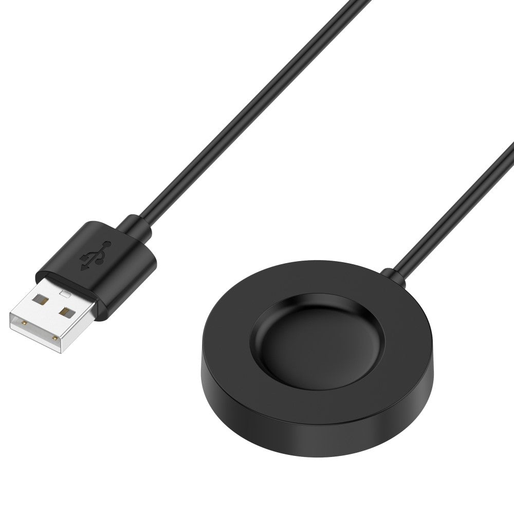 1m Plastik Xiaomi Watch S1 Pro USB Ladestation - Sort#serie_1