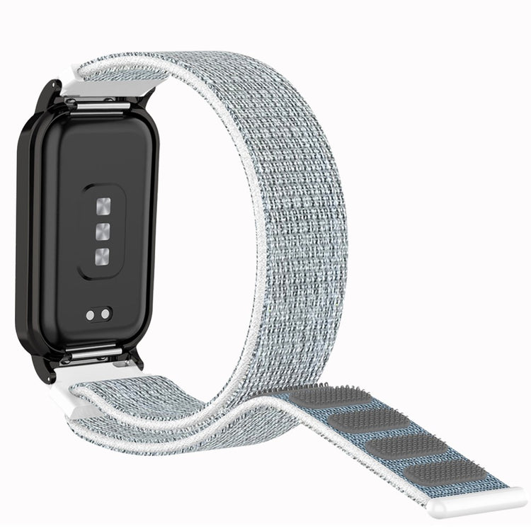 Meget Kønt Nylon Rem passer til Xiaomi Redmi Band 2 - Blå#serie_3