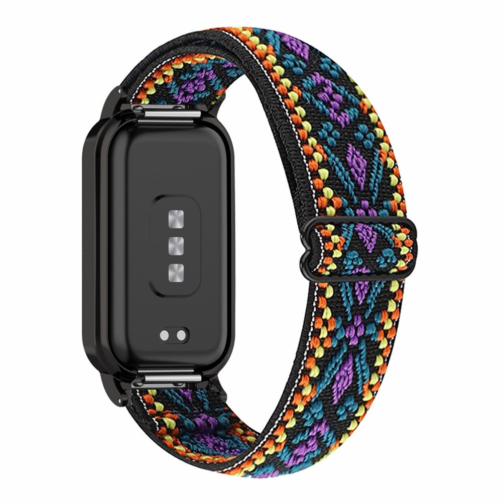 Sejt Nylon Rem passer til Xiaomi Redmi Band 2 - Flerfarvet#serie_7