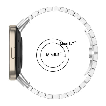 Metal Universal Rem passer til Xiaomi Redmi Watch 3 / Xiaomi Mi Watch Lite 3 - Guld#serie_1