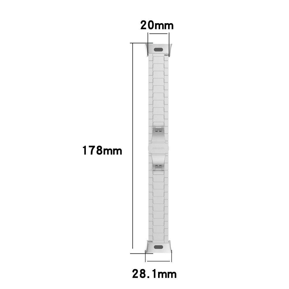 Metal Universal Rem passer til Xiaomi Redmi Watch 3 / Xiaomi Mi Watch Lite 3 - Pink#serie_2