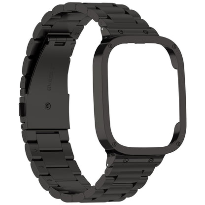 Metal Universal Rem passer til Xiaomi Redmi Watch 3 / Xiaomi Mi Watch Lite 3 - Sort#serie_9