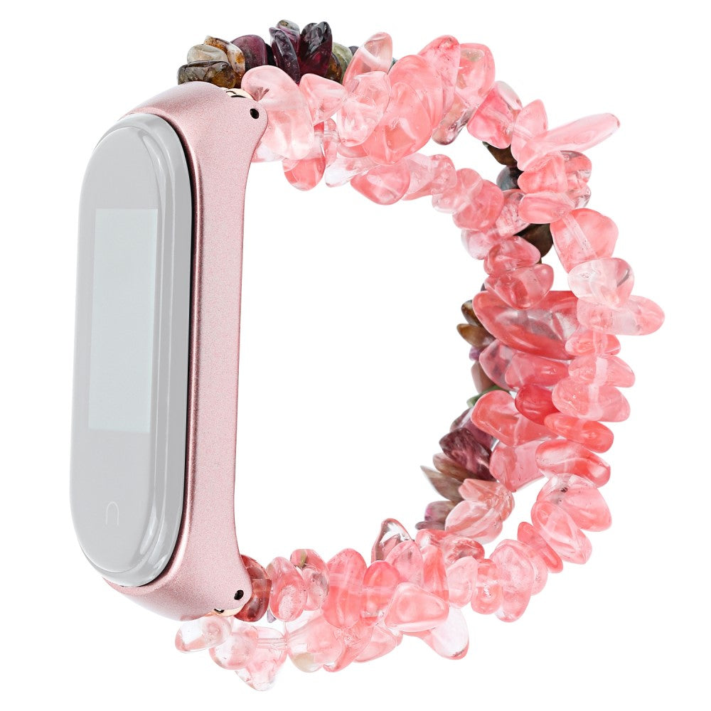 Holdbart Xiaomi Mi Smart Band 4 / Xiaomi Mi Band 3 Sten Rem - Pink#serie_2