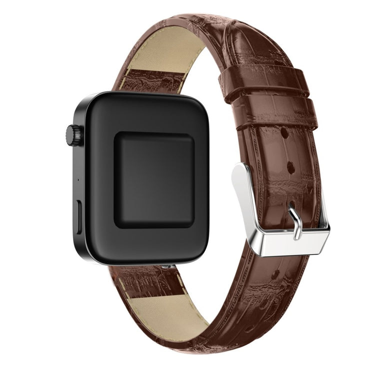 Mega skøn Xiaomi Mi Watch Ægte læder Rem - Brun#serie_5