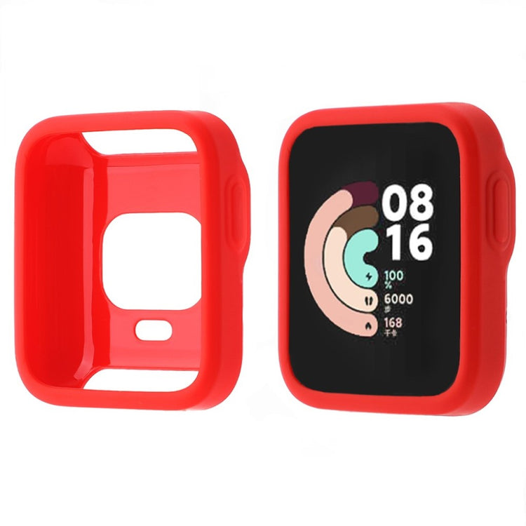 Xiaomi Redmi Watch Enkel Silikone Bumper  - Rød#serie_2