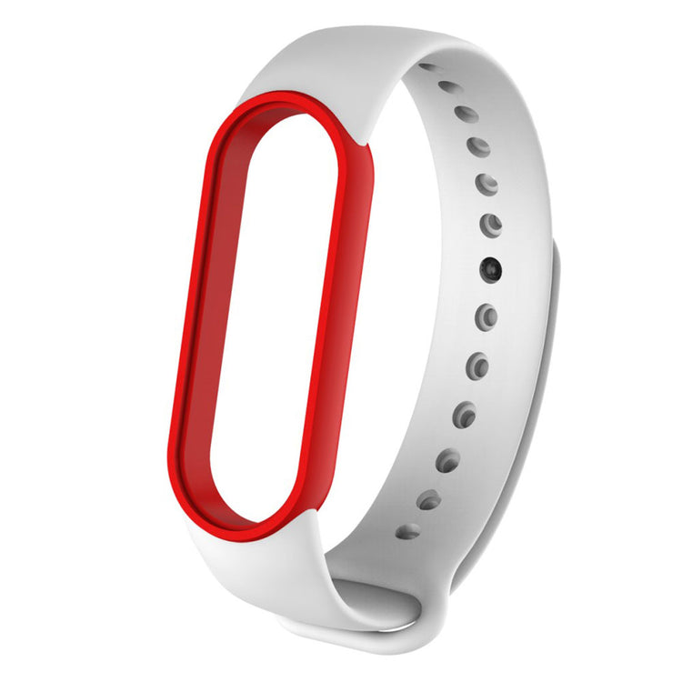 Fremragende Xiaomi Mi Band 5 Silikone Rem - Hvid#serie_6