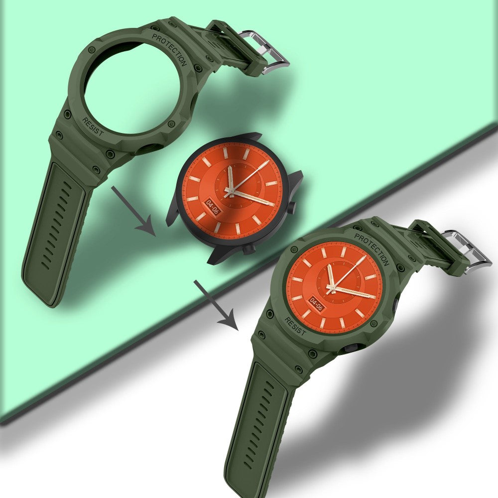 Vildt kønt Xiaomi Mi Watch Color Sports Silikone Urrem - Grøn#serie_3