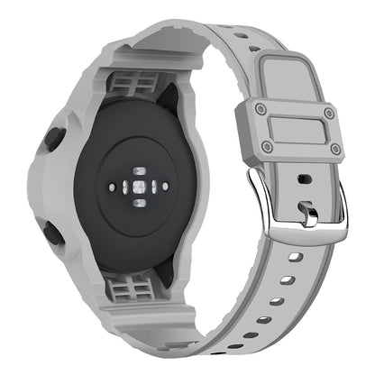 Tidsløst Xiaomi Mi Watch Color Sports Silikone Rem - Sølv#serie_5