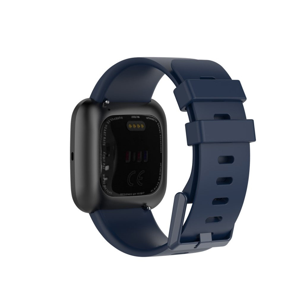 Vildt sejt Fitbit Versa 2 / Fitbit Versa Lite Silikone Rem - Størrelse: S - Blå#serie_11