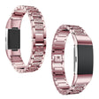 Fitbit Charge 4 / Fitbit Charge 3 Bracelet universel en métal et strass