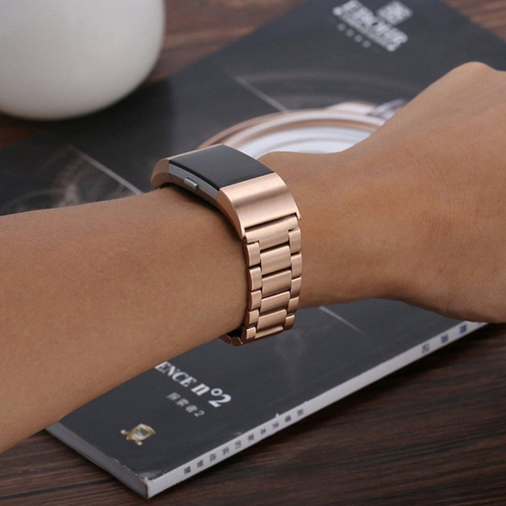 Super fantastisk Fitbit Charge 2 Metal Rem - Pink#serie_3