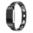 Bracelet en métal et strass vraiment durable pour Fitbit Charge 2.